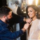 Kiara Ortega- Backstage of the photoshoot for the Mirame Magazine February 2022 - 454 x 508