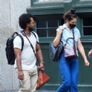 Katie Holmes – With boyfriend Bobby Wooten III out in Soho