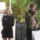 Kisten Dunst – With Jesse Plemons on a late dinner at San Vicente Bungalows in West Hollywood - 454 x 777