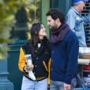 Eiza Gonzalez – With boyfriend Paul Rabil seen on a stroll in SoHo in New York City - 454 x 617