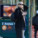 Gwendoline Christie – Seen after grocery shopping in New York - 454 x 725