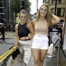 Mollie Winnard in Shorts – Out in Manchester - 454 x 660