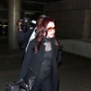 Pricilla Presley Arriving at LAX airport in Los Angeles