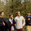 (Left to right) Rubin (Paulo Costanzo), Josh (Breckin Meyer), E.L. (Seann William Scott) and Kyle (DJ Qualls) may have reached the end of the road in their wild 1800-mile trip from New York to Texas to save Josh’s lifelong romance in Dreamworks'