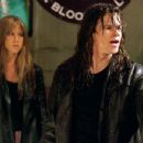 Jennifer Aniston and Mark Wahlberg in Warner Brothers' Rock Star - 2001
