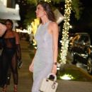 Rebecca Donaldson – Attended Leonard DiCaprio’s party at Papi Steak in Miami Beach