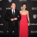 Robert Duvall and Luciana Duvall: InStyle And Warner Bros. Golden Globes 2015 Party