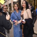 Nikki Bella – With Brie Bella are seen exiting the NBC Rockefeller Studios in New York - 454 x 678