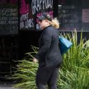 Rebel Wilson – Workout in a Sydney park
