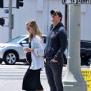 Lily Anne Harrison – Step out wearing apparent wedding rings in Los Angeles - 454 x 599
