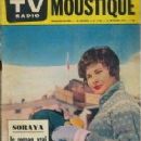 Princess Soraya - Moustique Tele Radio Magazine Cover [Belgium] (15 February 1959)