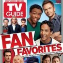 Anna Torv, Adam Levine, Christina Aguilera, Jensen Ackles, Jared Padalecki, Supernatural - TV Guide Magazine Cover [United States] (16 April 2012)