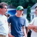 Director Mark Piznarski, Josh Hartnett and Chris Klein in 20th Century Fox's Here On Earth - 2000