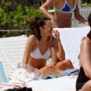 Danielle Peazer in Bikini on the beach in Miami