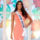 Isbel Parra- Miss Venezuela 2020- Interview with the Judges - 454 x 509