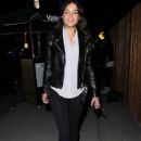 Michelle Rodriguez: out for dinner at The Nice Guy restaurant in West Hollywood