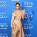 Jennifer Lopez  in Elie Saab Dress : 2017 NBCUniversal Upfront