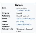 Clarinda (poet)