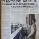 Françoise Arnoul - Cine Tele Revue Magazine Pictorial [France] (11 August 1961) - 454 x 615