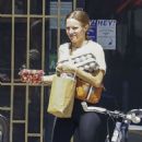 Kristen Bell – Pictured in black leggings in Los Feliz
