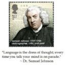 Samuel Johnson  -  Publicity