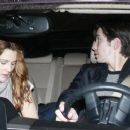 Drew Barrymore & Justin Long Leaves A Club In Hollywood 24.5.08
