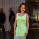 La La Anthony – Arrives at Today Show in New York - 454 x 791