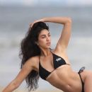 Nina Svet – Posing in a bikini at beach for 138 Water in Malibu - 454 x 681