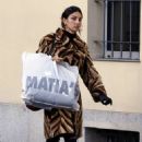 Madalina Ghenea – Shopping candids in Milan - 454 x 681