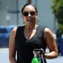 Tia Mowry – Seen after gym in Los Angeles - 454 x 681