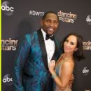Ray Lewis and Cheryl Burke