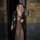 Lottie Moss – Pictured while leaving the Chiltern Firehouse in London - 454 x 660