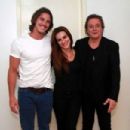 Rômulo Arantes Neto, Cleo Pires & her dad Fábio Júnior - 454 x 303