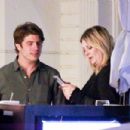 Mischa Barton – With a mystery man seen at Mr Chow in Beverly Hills - 454 x 302