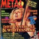 David Coverdale - Metal Shock Magazine Cover [Italy] (July 1997)