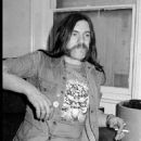 Lemmy at the business office of Motörhead manager Doug Smith 15 Great Western Road, London. March 1979 - 454 x 670