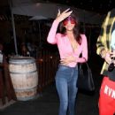 Sydney Chase – Rocking low-rise jeans at Saddle Ranch in West Hollywood