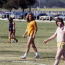 Robert playing soccer at Encino Park in Los Angeles, California, 1977 - 414 x 612