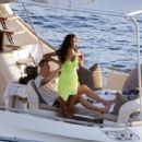 Kelly Gale – With her newly fiance actor Joel Kinnaman enjoying vacation in St. Barths - 454 x 314