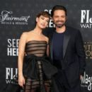 Lily James and Sebastian Stan - The 28th Annual Critics' Choice Awards (2023) - 454 x 303