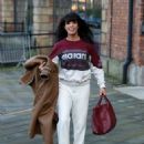 Jenny Powell – All smiles as she leaves Hits Radio Station in Manchester - 454 x 605