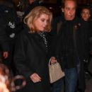 Catherine Deneuve – Leaving the YSL party at YSL Headquarters in Paris - 454 x 681