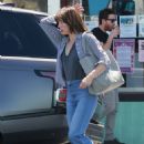 Milla Jovovich &#8211; Seen while out for lunch in Los Feliz