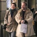 Maggie Gyllenhaal – With husband Peter Sarsgaard seen during a romantic stroll in NYC