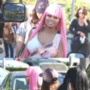 Blac Chyna and Her Friends Have Lunch in Calabasas - June 13, 2013