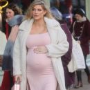 Ashley James – Arriving at her baby shower in London
