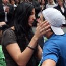 Jürgen Melzer and Mirna Jukic