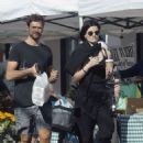 Jaimie Alexander – Seen with writer director David Raymond at a Farmers Market in Los Angeles - 454 x 637
