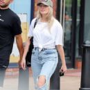 Perrie Edwards – Steps out in Wilmslow – Cheshire - 454 x 681