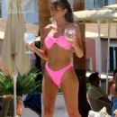 Georgia Steel – in a bikini at the pool of a hotel in Mallorca - 454 x 687